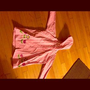 Rain pals girl’s raincoat size 4t